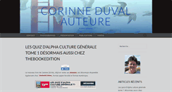 Desktop Screenshot of corinne-duval.fr